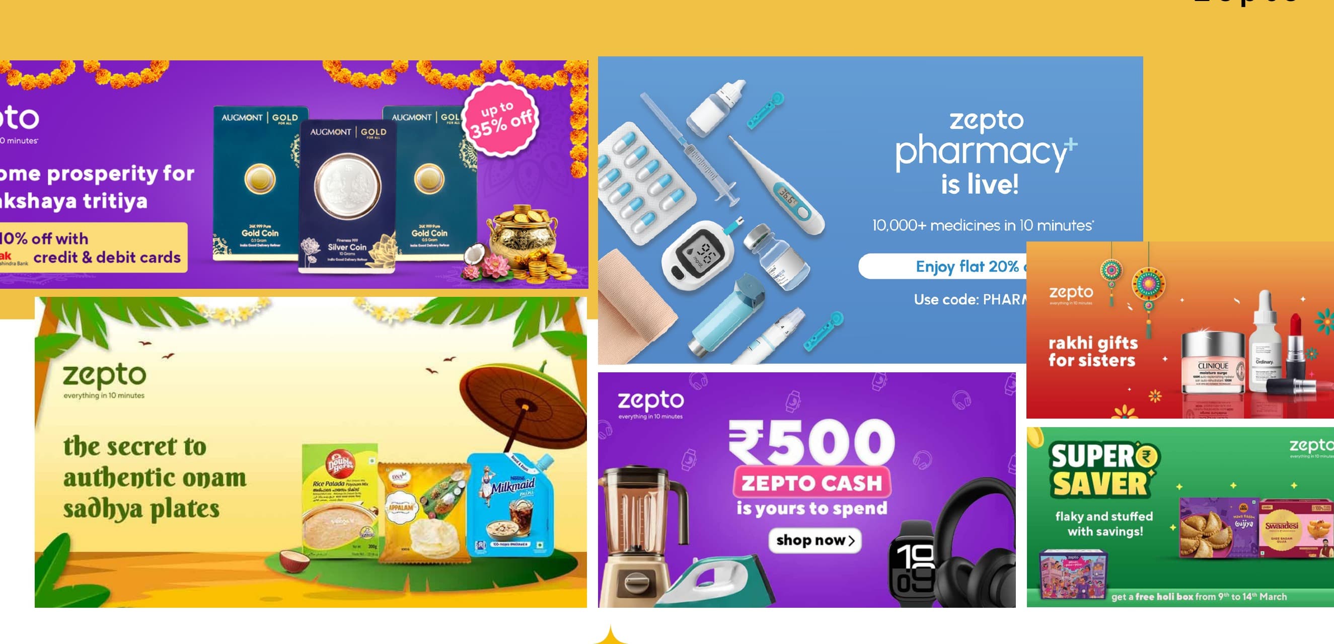 Zepto Festival Campaign