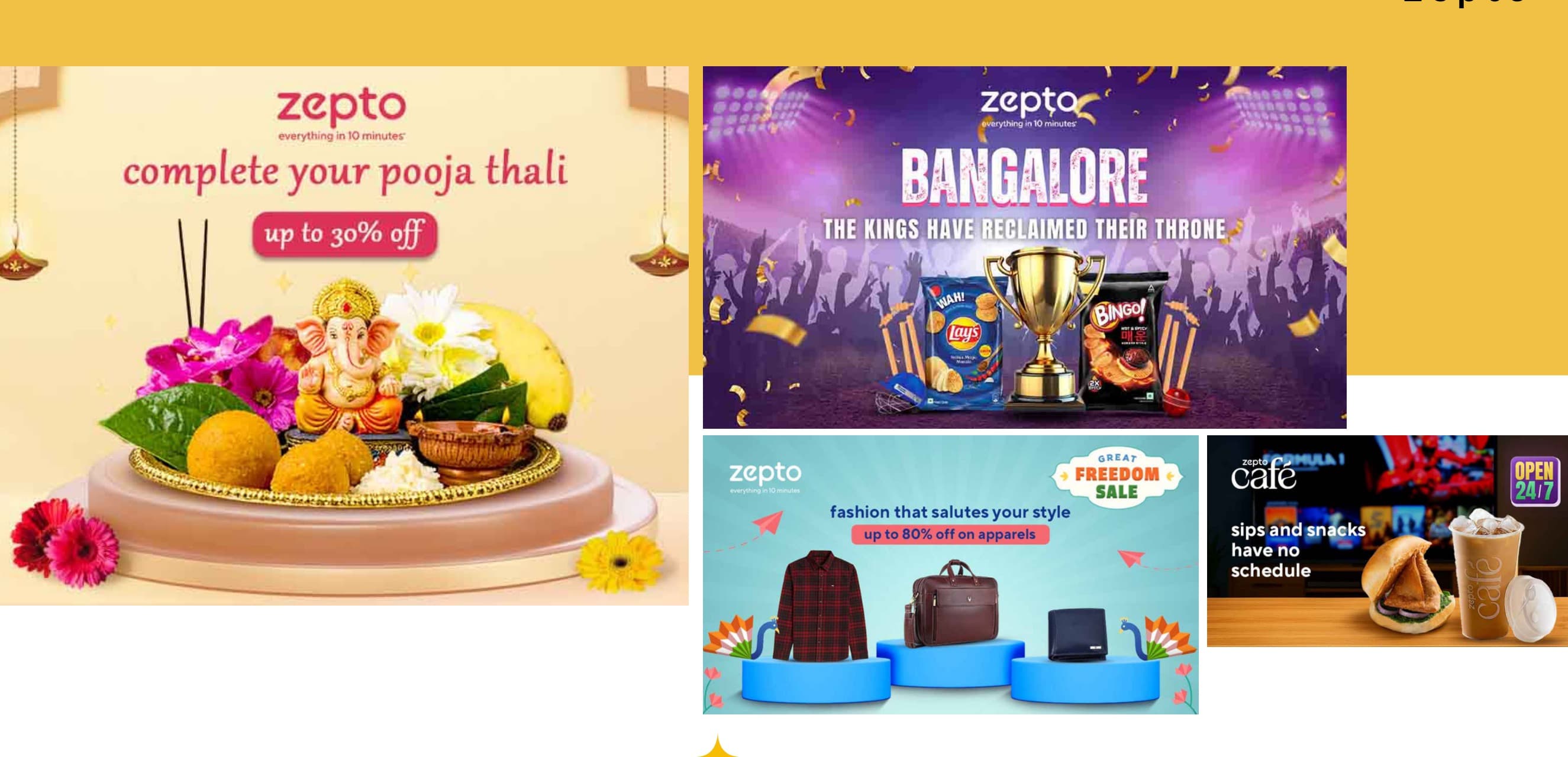 Zepto Seasonal Designs